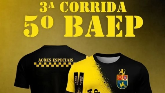 Corrida e caminhada 5° BAEP